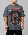 Loiter Dog House Vintage T-Shirt Charcoal